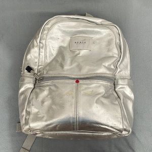 State backpack | Silver